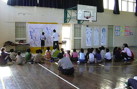 Shiino Takahide in Kenya