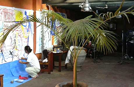 Shiino Takahide in Kenya