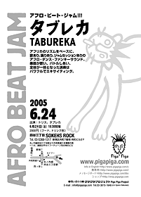 flyer TABUREKA Live